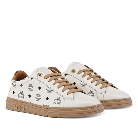 MCM Men's Terrain Lo Sneakers in Visetos! Size 46